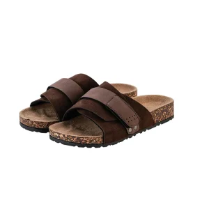 Women's Beach Flat Sandals Large Size. with Buckle Strap. Fashionable Trend. Girls Wear Thick-Soled Slippers