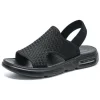 Men's Beach Shoes Summer Breathable Slip-On Classic Sandals Dual-use Sports Slippers for Outdoor Wear Soft Soled Casual