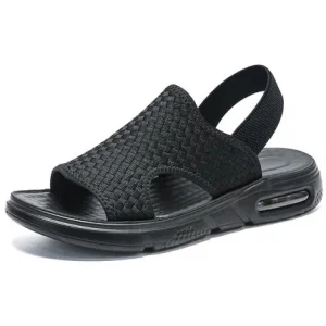 Men's Beach Shoes Summer Breathable Slip-On Classic Sandals Dual-use Sports Slippers for Outdoor Wear Soft Soled Casual
