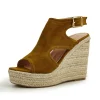Platform Slingback Espadrille Wedge Heel Sandals